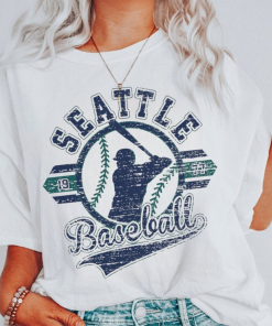 Vintage Mlb 90s Bootleg Seattle Shirt, Seattle…