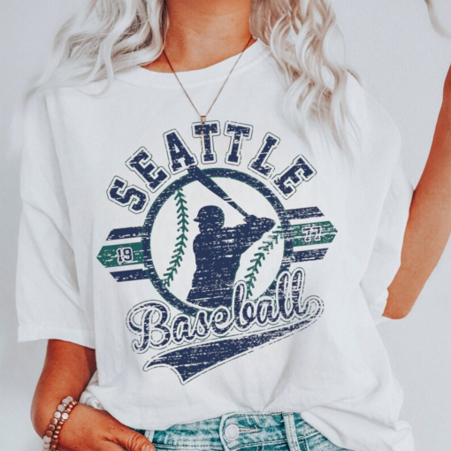 Vintage Mlb 90s Bootleg Seattle Shirt, Seattle Baseball Hoodie, Vintage Baseball Fan Shirt, Mariners Shirt, Baseball Unisex