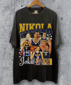 Nikola Jokić Denver Basketball Shirt, Nuggets Basketball…