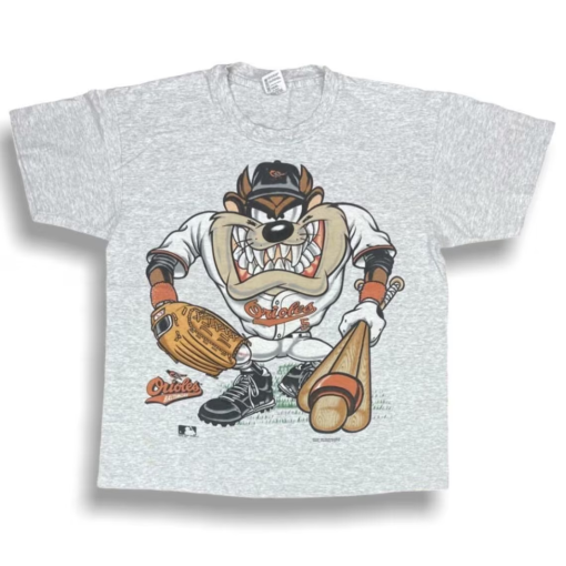 Vintage 90s Bootleg Balti.more Shirt, Oriole Looney Tunes Crewneck Sweatshirt, Balti.more Baseball Hoodie, Retro Oriole T-Shirt