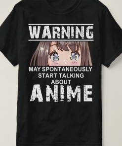 anime shirt japan kawaii cartoon japanese manga