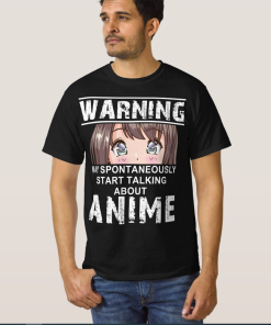 anime shirt japan kawaii cartoon japanese manga