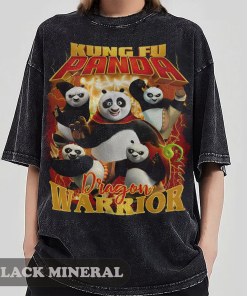 Kung Fu Panda Po Bootleg Shirt, Vintage…