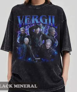 Vintage Vergil Devil May Cry Retro T-Shirt,…