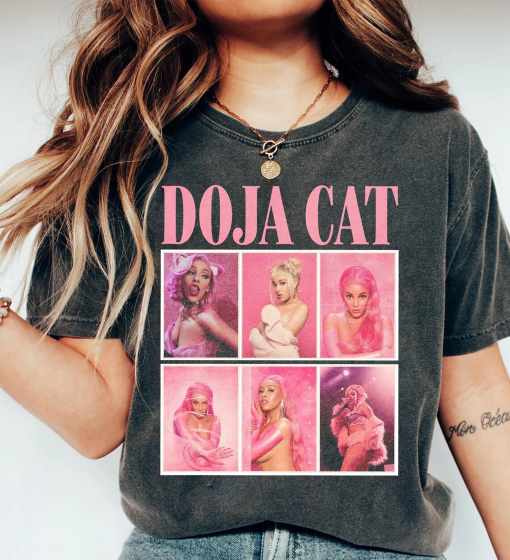 90s Doja music tour, Doja Cat tshirt, Doja tour 2024 shirt, Doja Graphic shirt, Doja Concert 2024 Cat Shirt Gift for men women unisex shirt