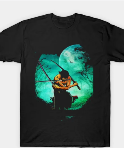 roronoa zoro one piece anime T-Shirt