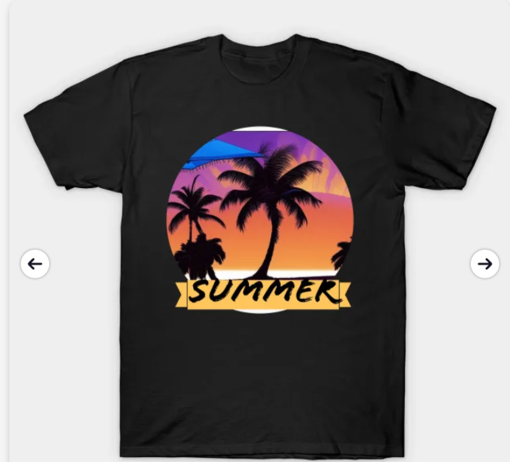 Summer Beach Vacation Gift T-Shirt