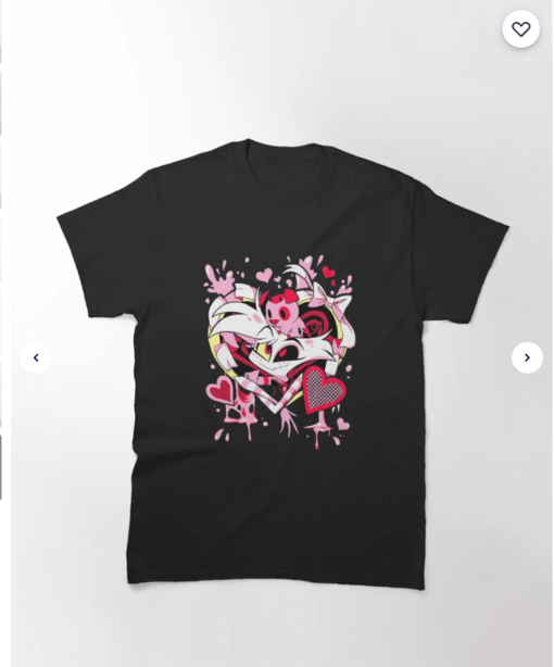 Hôtel Hazbin Poussière d’ange T-shirt classique