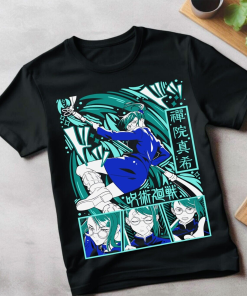 Maki Zenin T-shirt Jujutsu Kaisen Horror Anime…