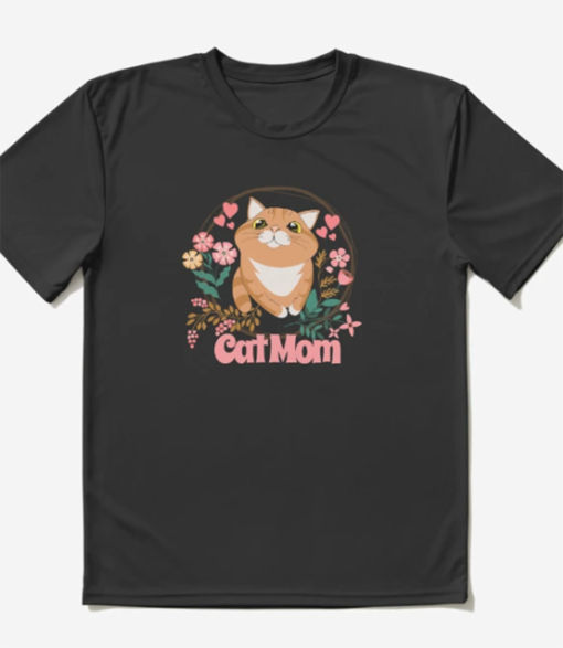 CAT MOM – CUTE CAT T-shirt respirant