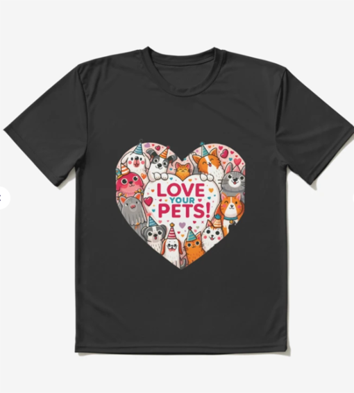 Pawsome Moments : Célébrer les animaux de compagnie avec amour et joie ! T-shirt respirant