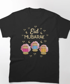 Lanterne MODERNE EID FAMILY EID MUBARAK T-shirt…