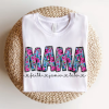 Pink Floral Mama shirt, Floral Spring Mama Design, Floral Mama With Editable Kids Names, Spring Mom Design, Custom Mama shirt, Mother’s Day shirt