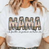 Boho Flowers Floral Mama shirt, Floral Print Mama Design, Boho Spring Mama With Editable Kids Names, Custom Mama shirt, Mother’s Day shirt