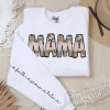 Pink Floral Mama shirt, Floral Spring Mama Design, Floral Mama With Editable Kids Names, Spring Mom Design, Custom Mama shirt, Mother’s Day shirt