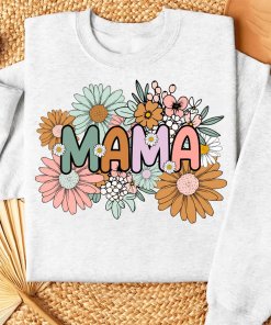 Floral Mama shirt Sublimation Design Download, Mama…