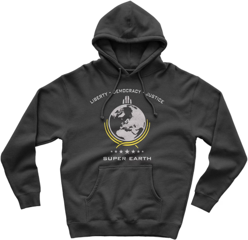 Super Earth Diving Into Hell For Liberty Hoodie