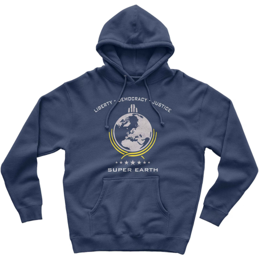 Super Earth Diving Into Hell For Liberty Hoodie