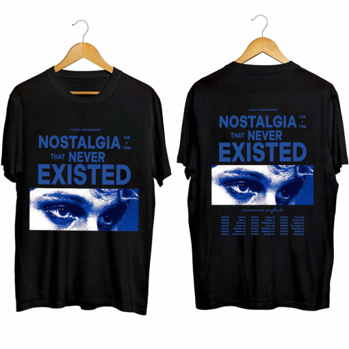 Luke Hemmings – Nostalagia For a Time That Never Existed 2024 Tour Shirt, Luke Hemmings Fan Shirt, Luke Hemmings 2024 Concert Shirt