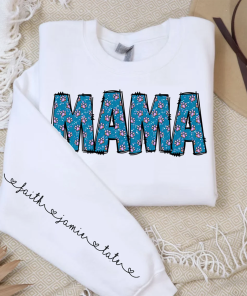 Paw Prints Mama shirt, Dog Mom Mama…