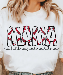 Baseball Mama shirt, Baseball Mama Design, Baseball…