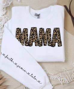 Leopard Print Mama shirt, Leopard Print Mama…