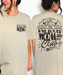 Tattooed Moms Club Graphic Tshirt Unisex XS-5XL…