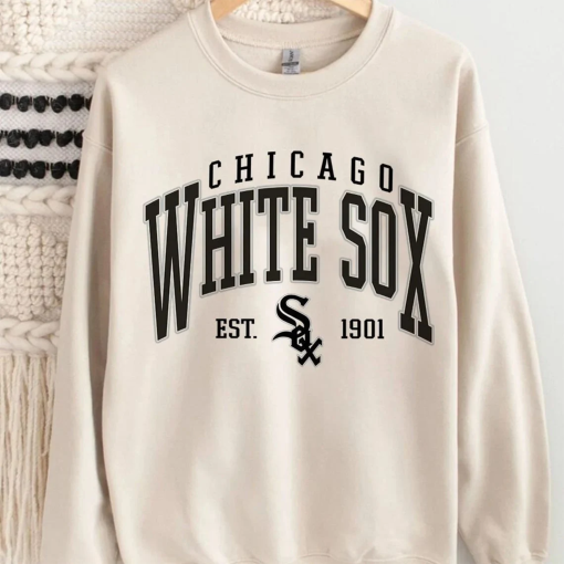 Vintage Chicago White Sox Shirt, Chicago Baseball Hoodie, Vintage Baseball Fan Shirt, Chicago White Sox Shirt, Baseball Unisex Tee