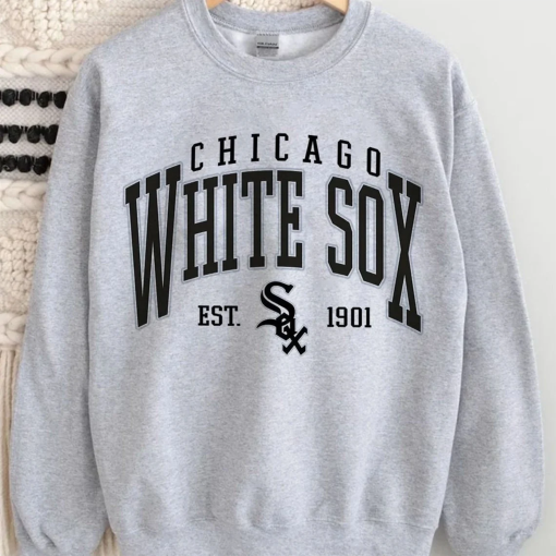 Vintage Chicago White Sox Shirt, Chicago Baseball Hoodie, Vintage Baseball Fan Shirt, Chicago White Sox Shirt, Baseball Unisex Tee