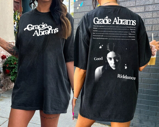 Gracie 2024 Good Riddance Double Sided T-Shirt, The Good Riddance Tour 2024 Sweatshirt, Gracie Shirt Gift for men women shirt