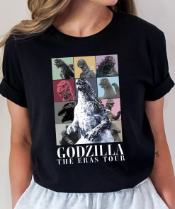 Limited Retro Godzilla Eras Style T-Shirt, Godzilla…