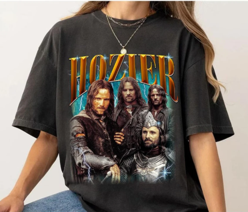 Hozier Shirt, Lord Of The Rings Hozier Aragon Shirt, Hozier Funny Shirt, Sirius Black Shirt, Hozier Fan Gift, Hozier Unreal Unearth 2024