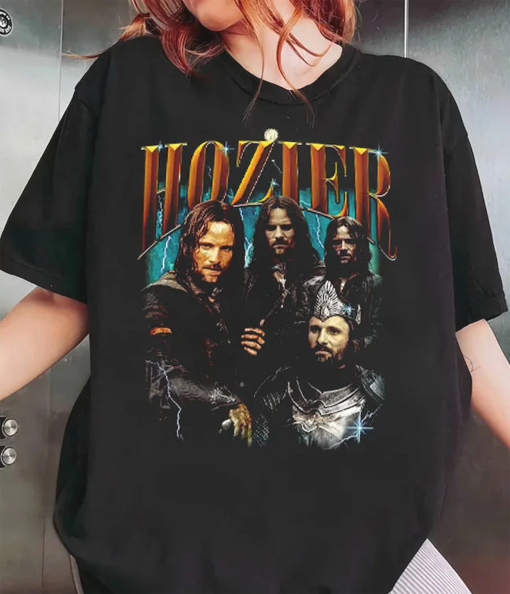 Hozier Shirt, Lord Of The Rings Hozier Aragon Shirt, Hozier Funny Shirt, Sirius Black Shirt, Hozier Fan Gift, Hozier Unreal Unearth 2024