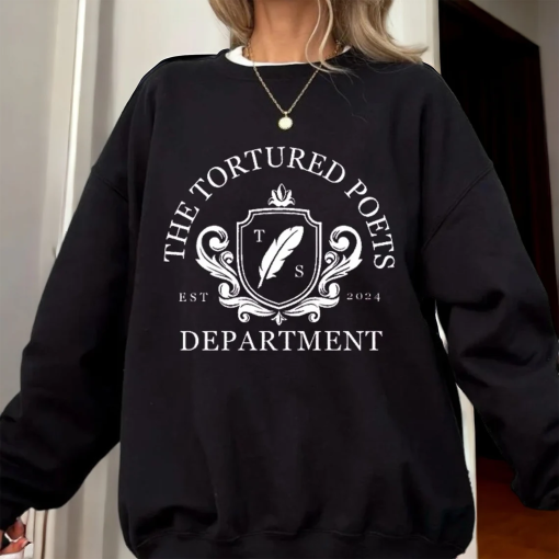 Taylor The Tortured Poets Jumper- Swift New Album Merch – Unique TS Version Jumper – Taylor’s Tortured Poets Department Apparel