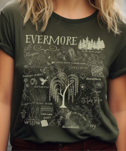 Evermore Album Song Titles Shirt, Evermore Merch,…