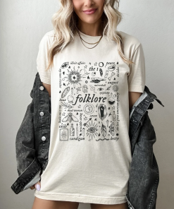 Folklore Tracklist T-Shirt, Taylor Swift T-Shirt, The…