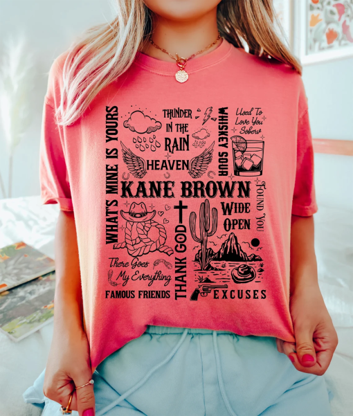 Kane Brown Shirt Country Concert Shirt Country Music Shirt Western Shirt Southern Shirt Unisex Shirt Birthday Gift