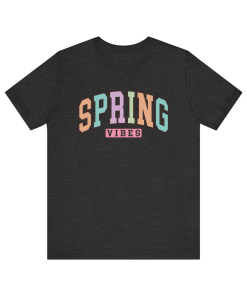 Spring vibes shirt, easter day shirt, Varsity…