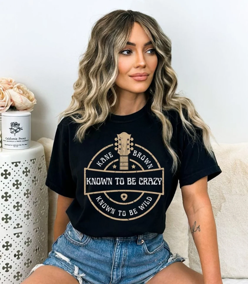 Known To Be Crazy, Known To Be Wild Shirt, In The Air Concert Shirt For Fan, Country Music.