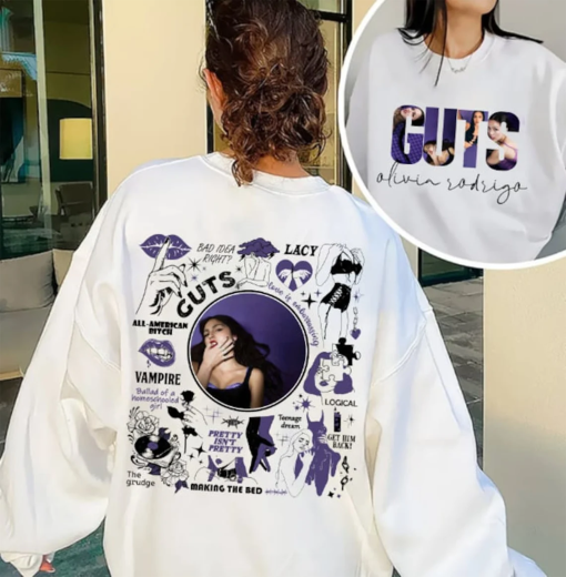 Olivia Rodrigo Guts Tour 2024 Shirt, The Guts World Tour 2024 Shirt, Concert Shirts