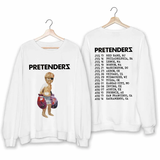 The Pretenders US 2024 Tour Shirt, The Pretenders Band Fan Shirt, The Pretenders 2024 Concert Shirt, The Pretenders Shirt Gift