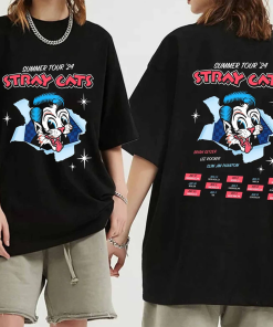 Stray Cats Summer Tour 2024 Shirt, Stray…