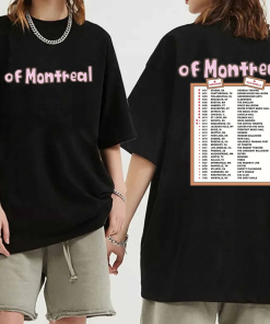 of Montreal 2024 Tour Shirt, of Montreal…