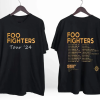 Foo Fighters Dave Grohl Rock Band Tee – Unisex Cotton Tee for Music & Rock Enthusiasts, Unique Gift for Musicians, Guitarists, and Fans