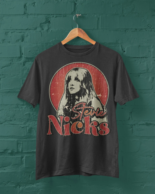 Stevie Nicks Comfort Colors Band TShirt, Old School Band T-shirt, Retro Music Shirt, Rock Band Tee, Oversized Trendy Shirts