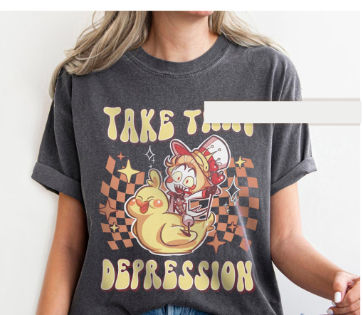 Lucifer Morning Star Take That Depression Hazbin Hotel shirt, Lucifer Morning shirt, Hazbi!n Hotel Movie shirt