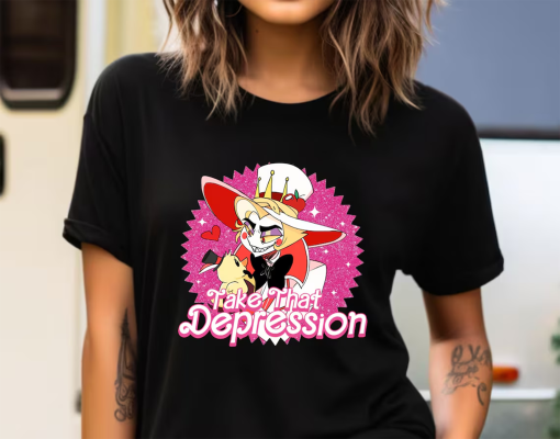 Angel Dust Artist Tee Shirt, Angel Dust Hazbin Hotel Shirt, Angel Dust Morningstar Characters shirt, Angel Dust Hazbin Hotel Vivziepop Shirt