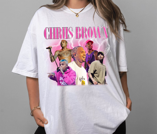 Vintage Chris Brown T-Shirt, Chris Brown Tee, Chris Brown Hip Hop Shirt, Chris Brown Homage 90s Graphic Tee, Hiphop Tee, Gift For Fan