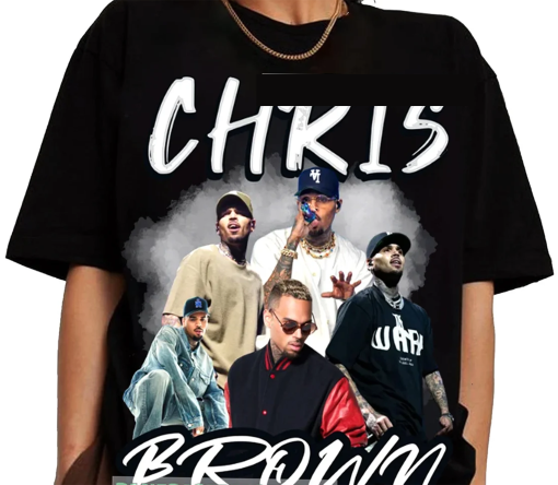 Vintage Chris Brown T-Shirt, Chris Brown Tee, Chris Brown Hip Hop Shirt, Chris Brown Homage 90s Graphic Tee, Hiphop Tee, Gift For Fan