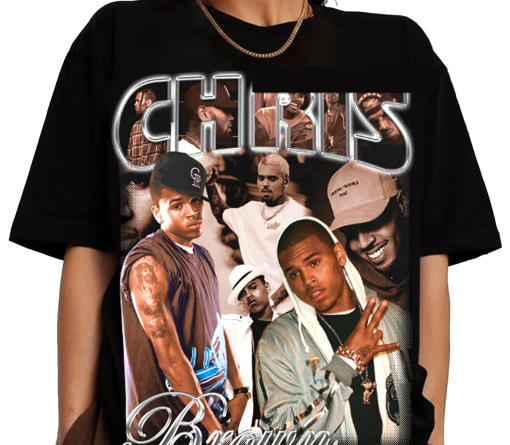 Vintage Chris Brown shirt, Chris Brown shirt, Chris Brown Hip Hop Shirt, Chris Brown Homage 90s Graphic shirt, Hiphop shirt, Gift For Fan